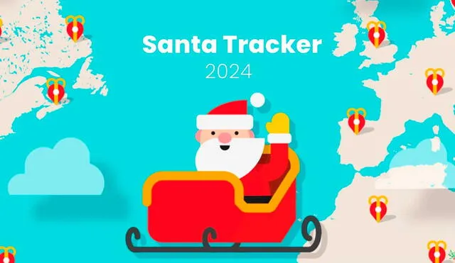 Puedes entrar a Santa Tracker desde cualquier dispositivo. Foto: captura de YouTube/ChristmasVibes