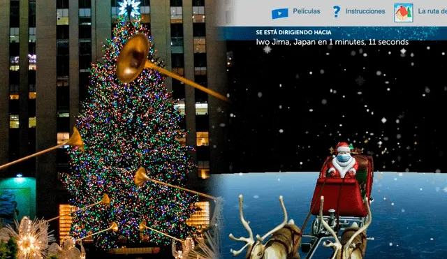 Novedosa aplicación permite seguir en vivo a Papá Noel | Foto: Lr/ NORAD