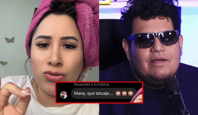 'La Mana' expone mensajes de Otto Díaz, quien está casado, después de que minimizara su opinión sobre Gabriela Serpa. Foto: Composición LR/TikTok/YouTube