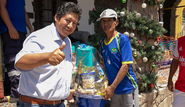 Azucarera Pomalca celebra la Navidad con la entrega de más de 2 mil canastas navideñas y pavos de 10 kilos a trabajadores. Fuente: Difusión.