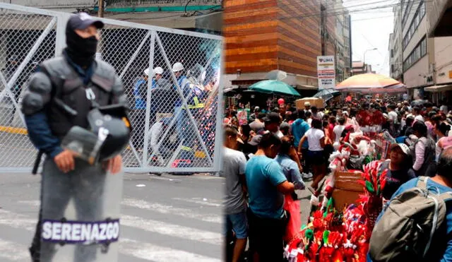 Representante de comerciantes en Mesa Redonda resaltó su preocupación frente a una posible emergencia en la zona comercial/Composición LR