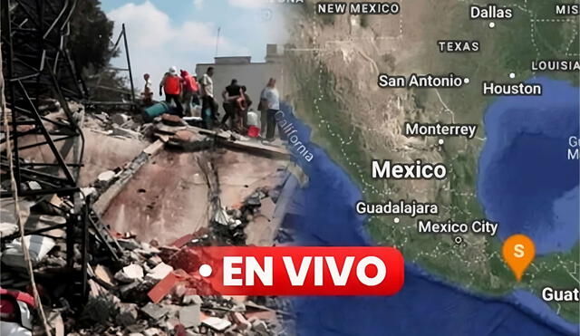 Consulta de cuánto y dónde fue el epicentro del sismo de hace unos minutos en México. Foto: composición LR / SSN