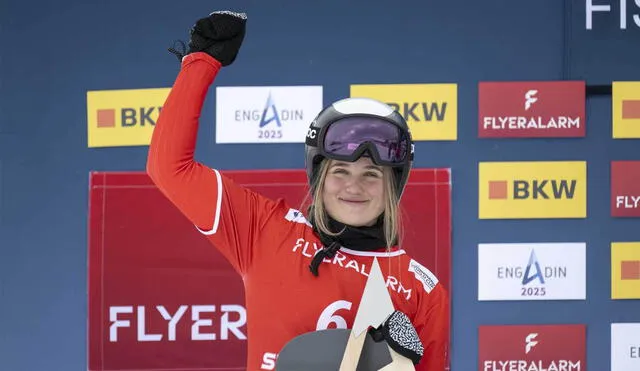 Su pasión por el snowboard llevó a Sophie Hediger a competir en los Juegos Olímpicos de Pekín 2022. Foto: News Day