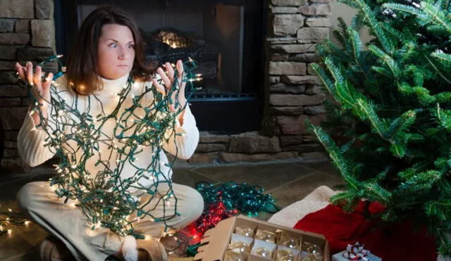 Recomendaciones para no tener accidentes eléctricos por Navidad en Estados Unidos. Foto: Fotopik