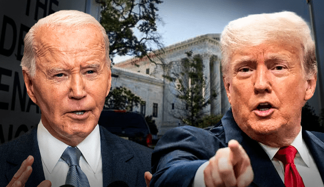 Donald Trump criticó la medida de Biden respeto a la conmutación de la pena de muerte de reos estadounidenses. Foto: Composición LR