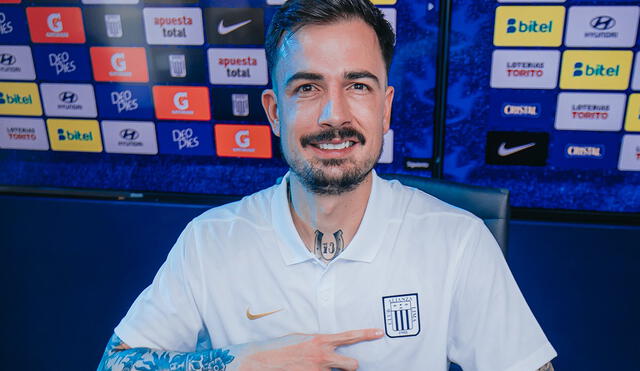 Guillermo Viscarra jugará por primera vez en el Perú. Foto: Alianza Lima