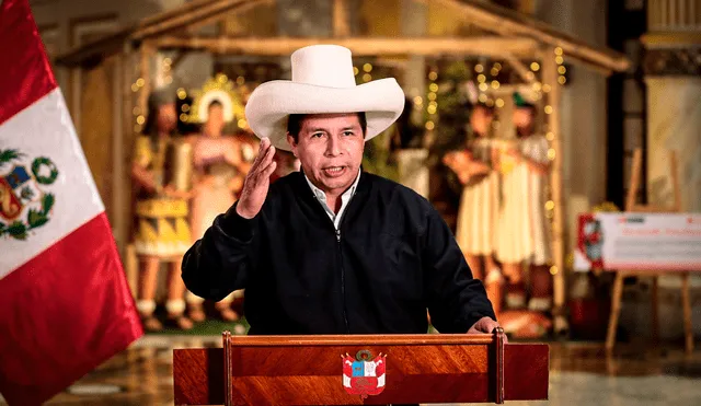 Pedro Castillo brinda mensaje por Navidad desde el penal. Foto: X