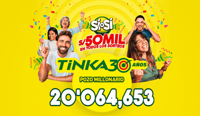 Hoy será el sorteo de la Tinka. Foto: La Tinka