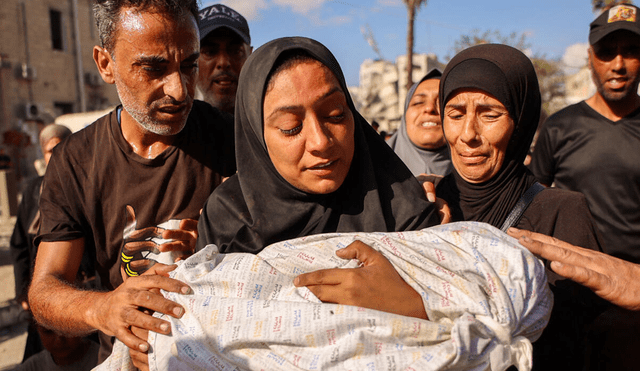 Más de 45.000 palestinos fallecieron en Gaza por el conflicto bélico de Israel. Foto: France 24.