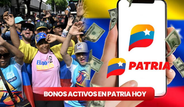 El Sistema Patria entrega distintos bonos todos los meses en Venezuela. Foto: composición LR /AFP/Patria