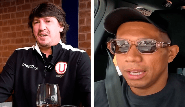 Edison Flores elogió la evolución de Jean Ferrari como administrador de Universitario. Foto: composición LR/captura de 'Al volante'/'No seas fulero'