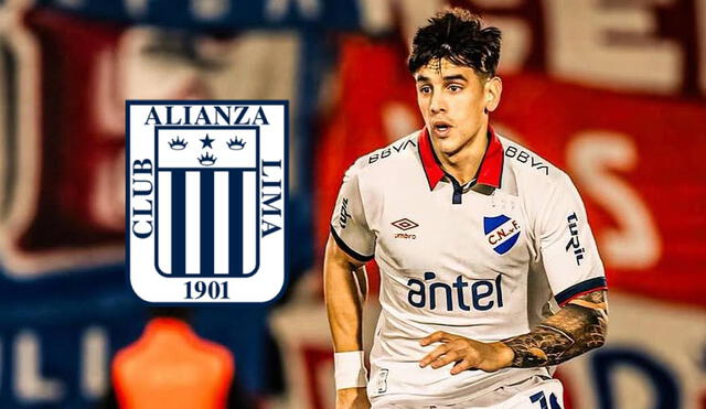 Alexis Castro, quien suena para llegar a Alianza Lima, salió campeón del futbol uruguayo con Nacional. Foto: composición LR/Instagram