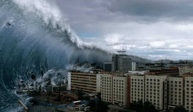 Las olas de megatsunamis pueden superar los 400 metros en casos extremos. Foto: difusión