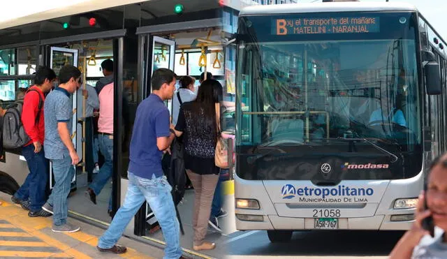 ATU modifica las paradas de la Ruta B del Metropolitano/Composición LR/Foto: Andina