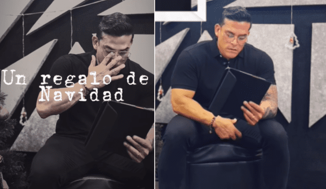 Christian Domínguez se quebró por mensaje de su hija en Navidad. Foto: Composición LR/La gran orquesta internacional/Instagram