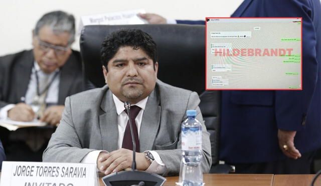 Jorge Torres Saravia respondió las preguntas de la Comisión de Fiscalización | Composición: LR.