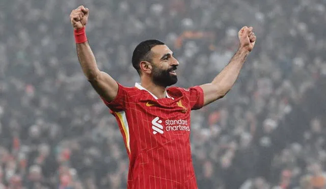 Mohamed Salah lleva anotados 16 goles y 11 asistencias en lo que va de la temporada 2024/25. Foto: Liverpool FC