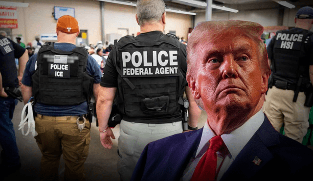 Donald Trump podría ver complicadas las deportaciones debido al déficit presupuestario del ICE. Foto: Composición LR