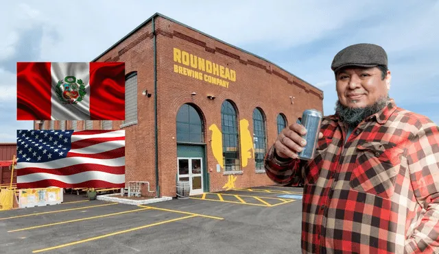 En 2023, Roundhead Brewing Company fue reconocida como la Mejor Cervecería por Boston Magazine. Foto: composición LR/roundheadbrewing/Historic Boston/iStock