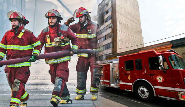 La Intendencia Nacional de Bomberos busca a profesionales en Administración, Contabilidad, Derecho y Economía. Foto: composición LR/Andina