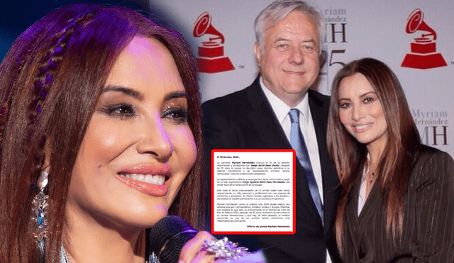 Myriam Hernández tiene 2 hijos con Jorge Saint-Jean. Foto: Instagram/myriamhernandez_oficial