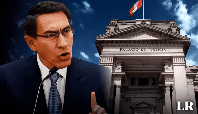 Poder Judicial aprobó la extensión del impedimento de salida del país para Martín Vizcarra por seis meses más. | Composición LR.