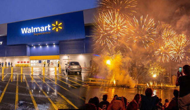 Walmart anuncia horarios por Año Nuevo 2025. Foto: Lr/Walmart