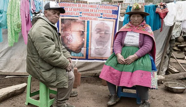 ESPOSOS. Después de la grave lesión que sufrió Víctor, su esposa Felicita asumió la responsabilidad de la mayoría de tareas en casa.