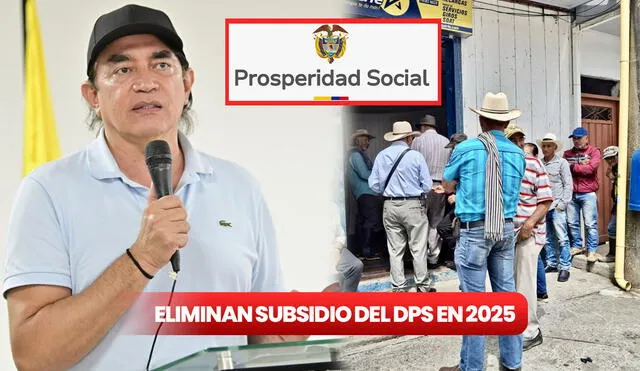 Prosperidad Social sufrirá un recorte de su presupuesto a menos de la mitad en 2025. Foto: composición LR / DPS