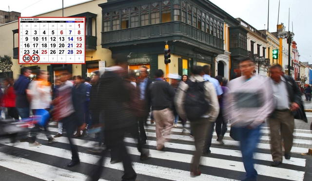 El Gobierno todavía no oficializa los días no laborables ni feriados para el 2025. Foto: Andina/Calendarpedia