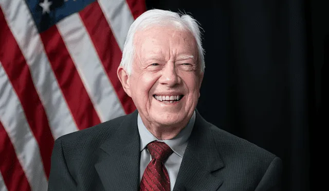 El expresidente estadounidense, Jimmy Carter, fallece a la edad de 100 años en Estados Unidos. Foto: difusión