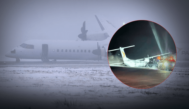 Un vuelo de Air Canadá sufrió un desperfecto, lo que llevó a un aterrizaje forzado de emergencia. Foto: Composición LR