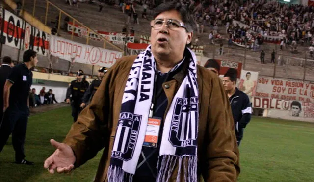 Guillermo Alarcón fue presidente de Alianza Lima entre 2009 y 2012. Foto: archivo/GLR