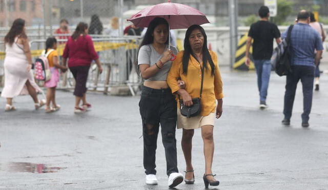 A pocos días de Año Nuevo, Lima Metropolitana experimentará lluvias dispersas y vientos, según Senamhi. Foto: Andina