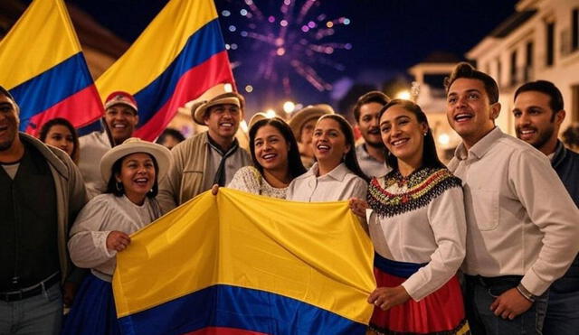 Únete a la cuenta regresiva por la inminente llegada del Año Nuevo 2025 en toda Colombia. Foto: composiciónLR/Grok