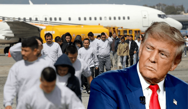 Las deportaciones en Estados Unidos han incrementado en las últimas semanas. Foto: composición LR/CNN/La Nación