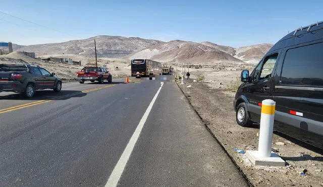 Policiía investiga causas del accidente que dejó un fallecido. Foto: HBA Noticias