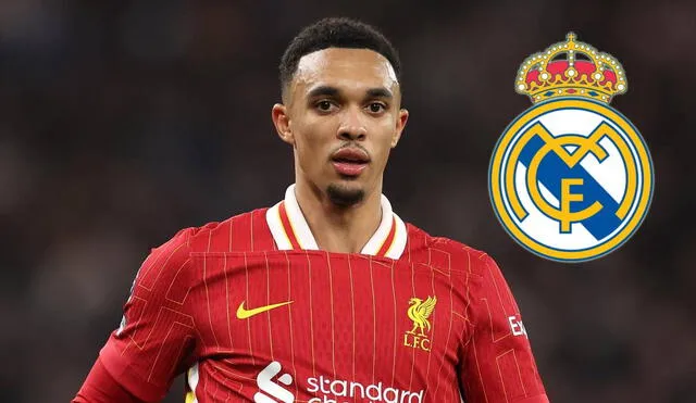 Trent Alexander Arnold se ha convertido en el principal objetivo del Real Madrid para el 2025. Foto: AFP