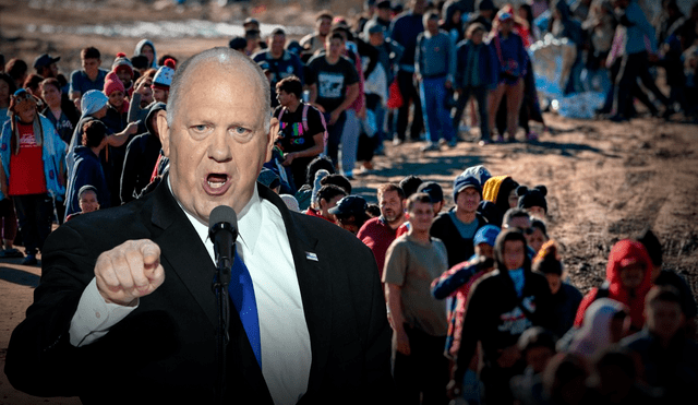 En una entrevista para NewsNation, Tom Homan mandó un mensaje para los inmigrantes que entren ilegalmente a Estados Unidos. Foto: Composición LR