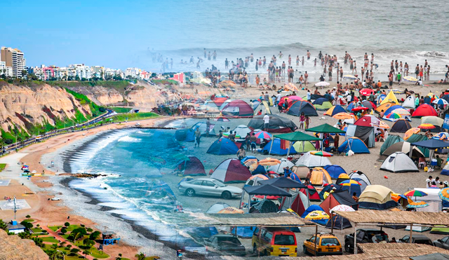 Miles de limeños se preparan a visitar las playas en la temporada de verano 2025. Foto: composición Gerson Cardoso LR/Andina