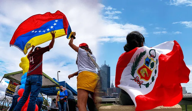 Chile cuenta con 1.918.583 extranjeros, representando el 9,91% de su población. Venezuela lidera como principal país de origen, seguido por Perú. Foto: EFE