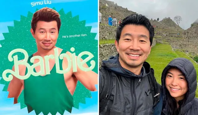 Simu Liu se ganó el cariño de muchos al participar en 'Barbie' y en una de las películas más comentadas de Marvel. Foto: Composición LR/Captura/Instagram