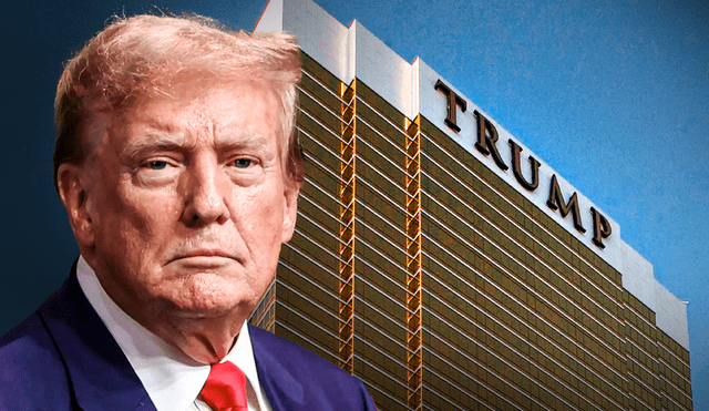 Durante la mañana de este miércoles, se difundieron rumores sobre un ataque a la Torre Trump en Las Vegas; sin embargo, todo se trató del incendio de un automovil. Foto: Composición LR Durante la mañana de este miércoles, se difundieron rumores sobre un ataque a la Torre Trump en Las Vegas; sin embargo, todo se trató del incendio de un automovil. Foto: Composición LR