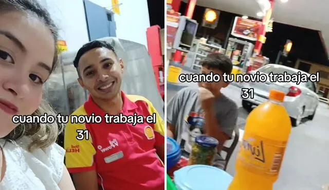 "Cuídala mucho", reccionaron usuarios sobre clip viral. Foto: composición LR/ TikTok "Cuídala mucho", reccionaron usuarios sobre clip viral. Foto: composición LR/ TikTok