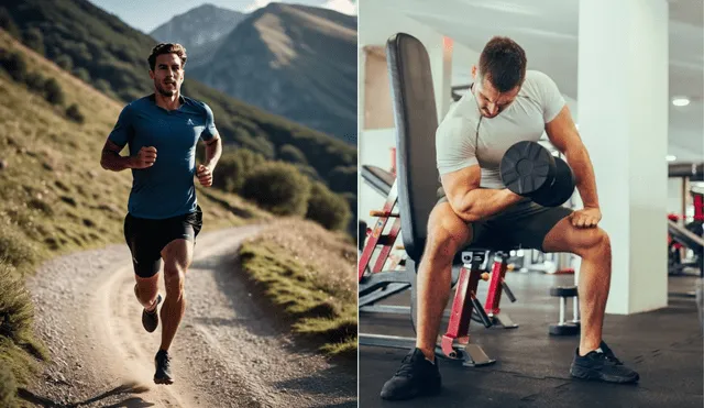 Un deporte olímpico ha llegado para superar las rutinas convencionales de gimnasio y correr. Se ha convertido en una opción integral que desafía tanto el cuerpo como la mente. Foto: composición LR/Cuídate Plus/Stable Difusion Online/