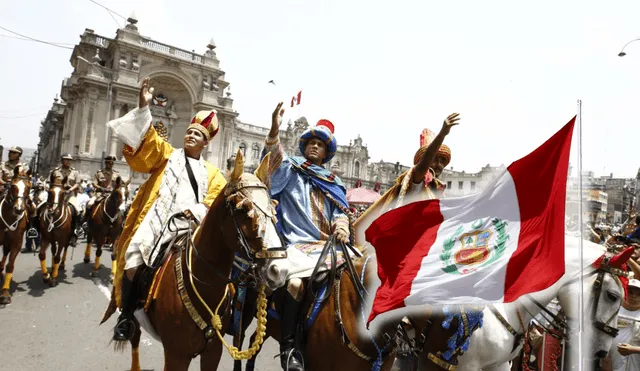 Los Reyes Magos suelen representarse en el Perú. Foto: composición LR/Andina