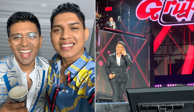 Grupo 5 brindó un concierto junto a Thony Valencia en Año Nuevo. Foto: Composición LR/Instagram/TikTok