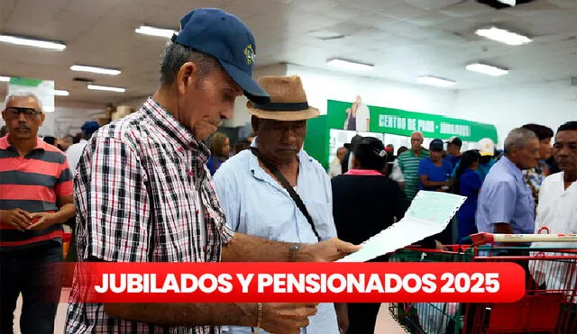 Las fechas de pago para jubilados y pensionados en el mes de enero 2025 iniciarán el viernes 3. Foto: composición LR