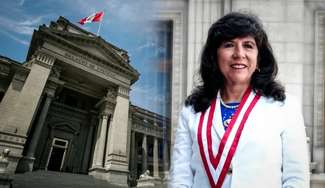 Janet Tello es la segunda mujer en ocupar el cargo de presidenta del Poder Judicial. Foto: composición LR