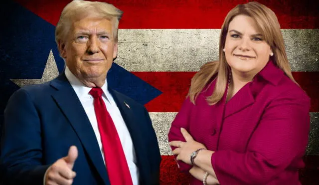 Trump envía saludo a Jenniffer González, la nueva gobernadora de Puerto Rico. Foto: composición LR/ La Nación